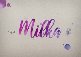 Milka Watercolor Name DP