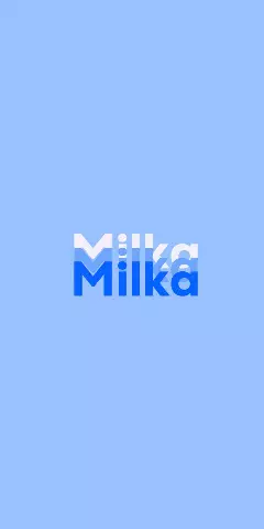 Name DP: Milka
