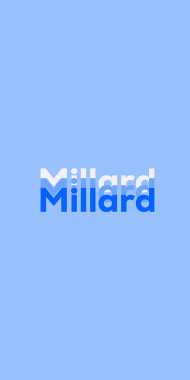 Name DP: Millard