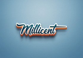 Cursive Name DP: Millicent
