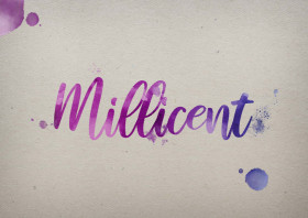 Millicent Watercolor Name DP