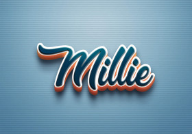 Cursive Name DP: Millie
