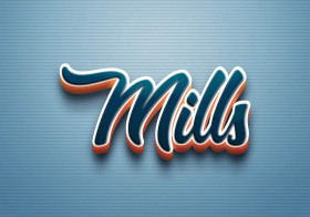 Cursive Name DP: Mills