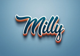 Cursive Name DP: Milly