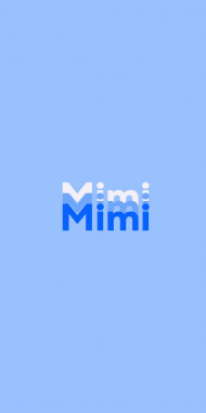 Name DP: Mimi