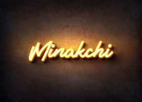 Glow Name Profile Picture for Minakchi