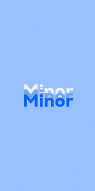 Name DP: Minor