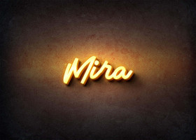 Glow Name Profile Picture for Mira