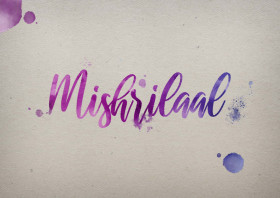 Mishrilaal Watercolor Name DP