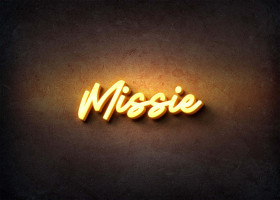 Glow Name Profile Picture for Missie