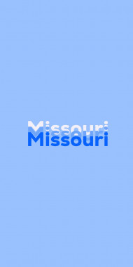 Name DP: Missouri