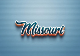 Cursive Name DP: Missouri