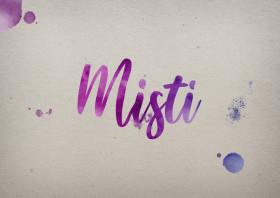 Misti Watercolor Name DP