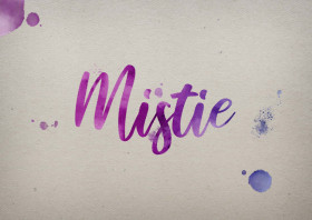Mistie Watercolor Name DP