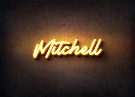 Glow Name Profile Picture for Mitchell