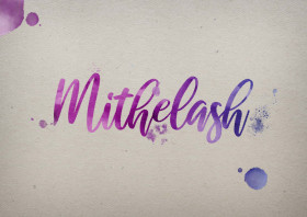 Mithelash Watercolor Name DP
