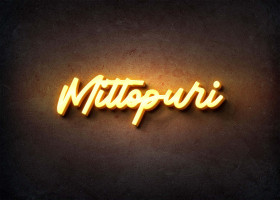 Glow Name Profile Picture for Mittopuri
