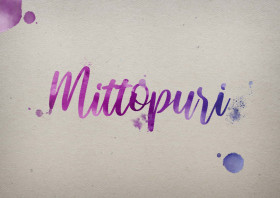 Mittopuri Watercolor Name DP