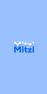 Name DP: Mitzi