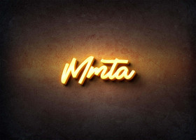 Glow Name Profile Picture for Mmta