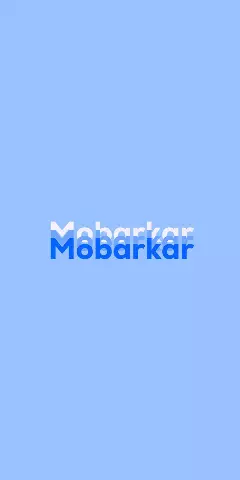 Name DP: Mobarkar