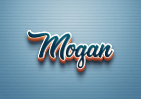 Cursive Name DP: Mogan