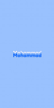 Name DP: Mohammad