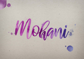 Mohani Watercolor Name DP