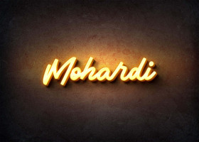 Glow Name Profile Picture for Mohardi