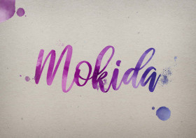 Mokida Watercolor Name DP