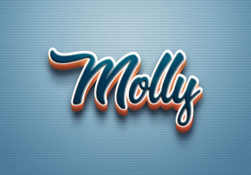 Cursive Name DP: Molly
