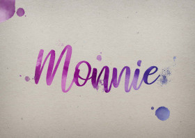Monnie Watercolor Name DP