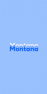 Name DP: Montana