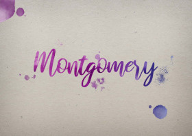Montgomery Watercolor Name DP