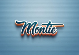Cursive Name DP: Montie