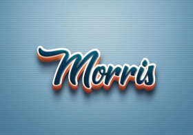 Cursive Name DP: Morris