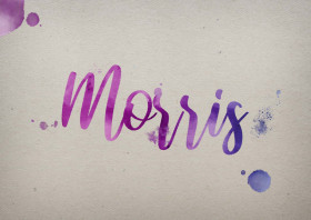 Morris Watercolor Name DP