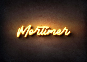 Glow Name Profile Picture for Mortimer
