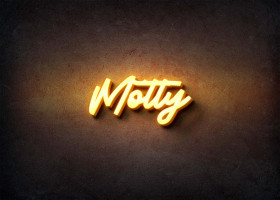 Glow Name Profile Picture for Motty