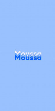 Name DP: Moussa