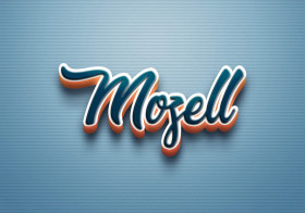 Cursive Name DP: Mozell