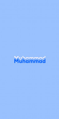 Name DP: Muhammad