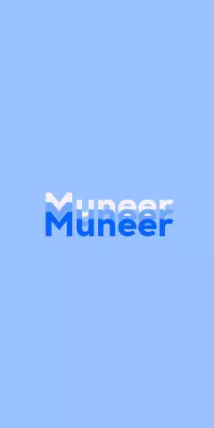 Muneer Name Wallpaper