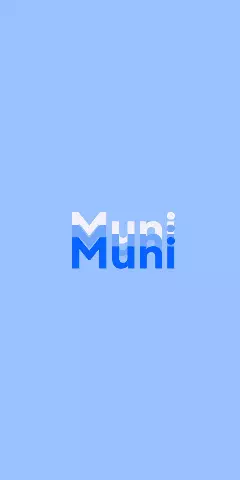 Name DP: Muni