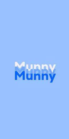 Name DP: Munny