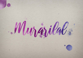 Murarilal Watercolor Name DP