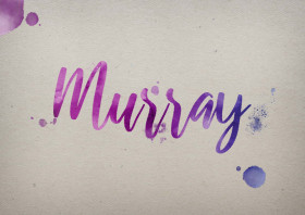 Murray Watercolor Name DP