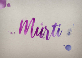 Murti Watercolor Name DP