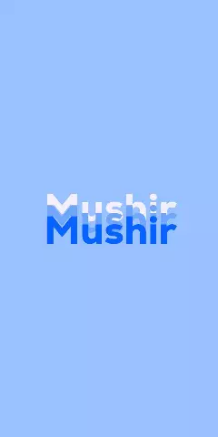 Name DP: Mushir