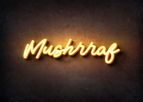 Glow Name Profile Picture for Mushrraf